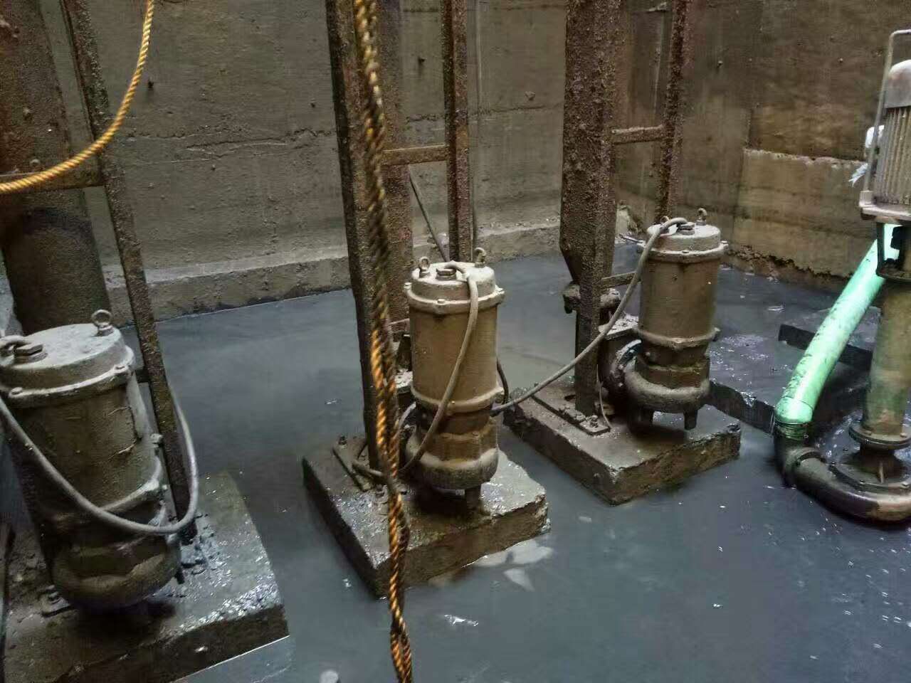 肥城污水池清理